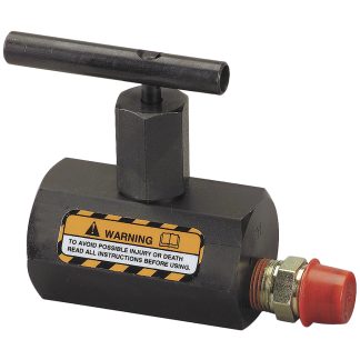 Valvola di controllo del flusso idraulico Enerpac, serie V, NPTF 3/8-18, 700bar max