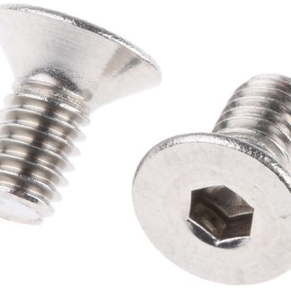 Vite a brugola con testa svasata esagonale RS PRO, M12, L. 40mm, in Acciaio inox