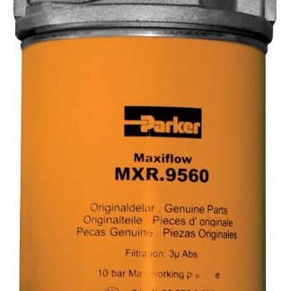 Filtro idraulico Parker, serie Maxiflo, filtrazione 10μm, portata max 70L/min, 10bar max, filettatura G 3/4
