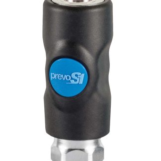 Attacco rapido di sicurezza PREVOST serie prevoS1 ISI 06, Filettato G 1/4 Femmina, in Corpo in materiale composito,