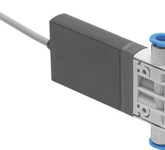 Valvola pilota con solenoide Festo, Raccordo one-touch 6 mm, funzione 2/2, Closed, Monostable, azionamento Elettrico,
