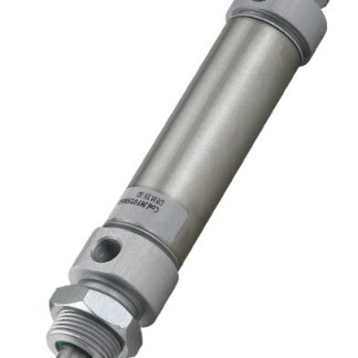 Cilindro pneumatico rotondo RS PRO, Doppio effetto, foro da 16mm, corsa 100mm, 10 bar max