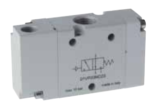 Elettrovalvole per pneumatica RS PRO, G 1/4, funzione 3/2 NC, azionamento Pneumatico