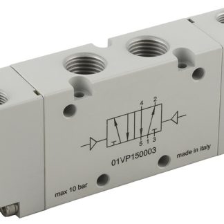 Elettrovalvole per pneumatica RS PRO, G 1/4, funzione 5/2 Bistable, azionamento Pneumatico
