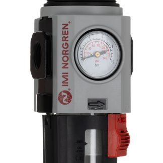 Filtro regolatore Norgren Excelon Plus, attacco G 1/2, filtrazione 40μm, filettatura G, 10 bar max
