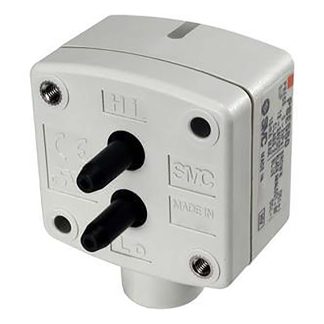 Pressostato SMC, -0.2kPa min, 2 kPa max, 12 → 24V cc
