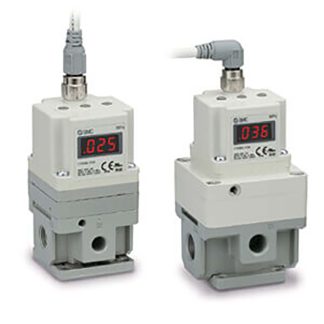 Regolatore pneumatico SMC serie ITV2000, attacco G 1/4, 0.005MPa → 0.5MPa