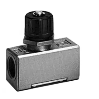 Regolatore di flusso SMC serie AS, ingresso R 1/2 Maschio