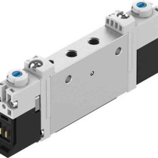 Elettrovalvola a Solenoide Festo, Metrico M5, funzione 2x3/2 Closed, Monostable, azionamento Elettrico