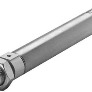Cilindro pneumatico a profilo tondo Festo ESNU 19265, Singolo effetto, foro da 16mm, corsa 50mm, M5, 10 bar max