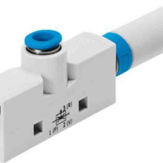 Pompa per vuoto Festo VN-14-H-T4-PQ2-VQ3-RO2, Ø ugello 1.4mm, pressione vuoto max 5bar, aspirazione max 51.6L/min,