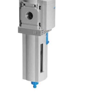 Filtro pneumatico Festo MS4-LFM-1/4-ARM, filtrazione 0.01μm, portata max 360L/min, attacco G 1/4, scarico Manuale
