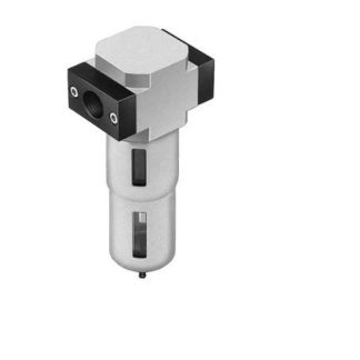 Filtro pneumatico Festo LF-1/4-D-5M-MINI-A, filtrazione 5μm, portata max 950L/min, attacco G 1/4, scarico Automatico