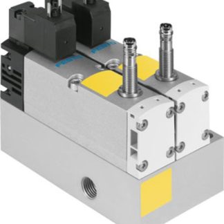 Valvola di controllo proporzionale Festo, G 1/4, funzione 3/2 Closed, Monostable, azionamento Elettrico, 24V cc