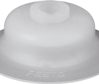 Ventosa Festo ESV-30-SS, piastra piatta, Ø 30mm, forza di tenuta 40.8N, Silicone