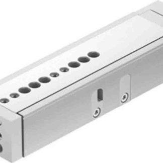 Cilindro guidato Festo serie DGSL 543966, corsa 80mm, foro da 16mm, Doppio effetto, 8 bar max