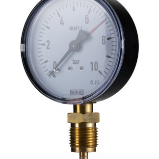 Manometro WIKA, -1bar → 0bar max, G 1/4, Ø est. 63mm