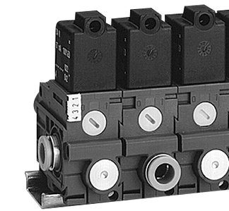 Elettrovalvole per pneumatica EMERSON – AVENTICS, funzione 3/2, azionamento Pilota/Molla, 24V cc