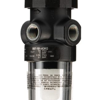 Filtro regolatore Norgren B07, attacco G 1/8, filtrazione 40μm, filettatura Rc, 10 bar max