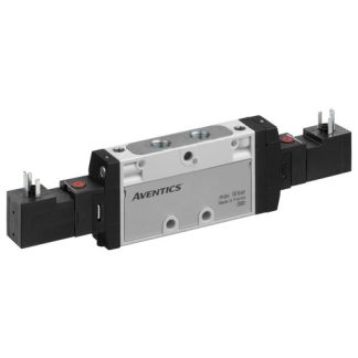 Elettrovalvole per pneumatica EMERSON – AVENTICS, G 1/8, funzione 5/3, azionamento Pilota/Pilota, 24V cc
