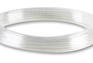 Tubo per aria compressa SMC in Poliuretano, Ø int. 2.5mm, Ø est. 4mm, lungh. 100m, col. Trasparente