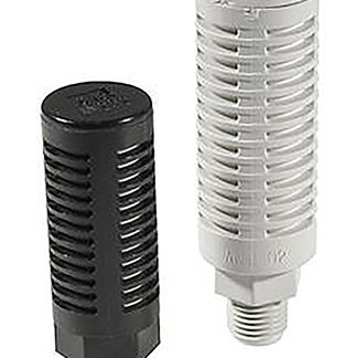 Silenziatore pneumatico SMC, serie AN, tubo da 12mm, 1MPa max, in Resina