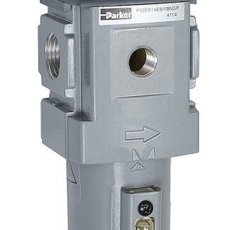 Filtro regolatore Parker P32, attacco G 3/8, filtrazione 5μm, 8 bar max