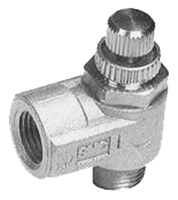 Regolatore di flusso SMC serie AS, ingresso UNF 10-32