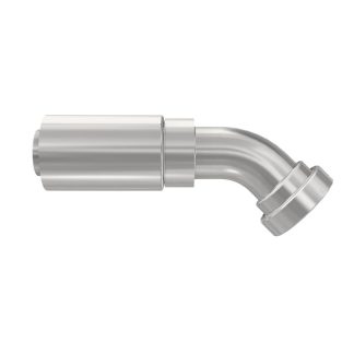 Raccordo tubo flessibile crimpato Parker, connettore A: Tubo flessibile, B: Flangia da 2", in Acciaio