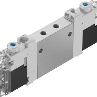 Elettrovalvola a Solenoide Festo, Metrico M5, funzione 3/2, azionamento Solenoide/Molla, 24V cc