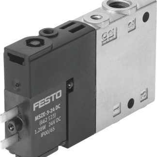 Valvola pilota con solenoide Festo, M7, funzione 3/2, azionamento Elettrico, 24V cc