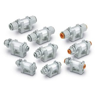 Filtro per aspirapolvere SMC ZFC74-B, grado di filtrazione 5μm, attacco 6 Dia. mm, portata massima 100L/min