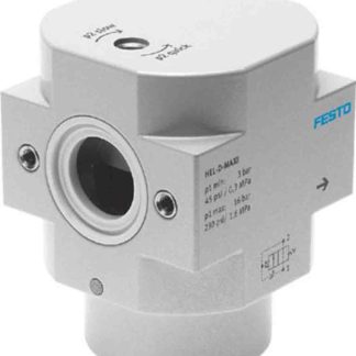 Valvola pneumatica a controllo manuale Festo, 2/2 Closed, Monostable, G 3/8