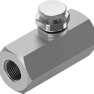 Valvola di rilascio della pressione Festo, serie GRO, 10bar max, in Acciaio inox