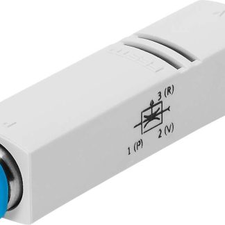 Pompa per vuoto Festo VN-05-M-I3-PQ2-VQ2, Ø ugello 0.45mm, pressione vuoto max 6bar, aspirazione max 6.1L/min,