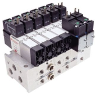 Valvola pilota con solenoide Norgren, funzione 5/2