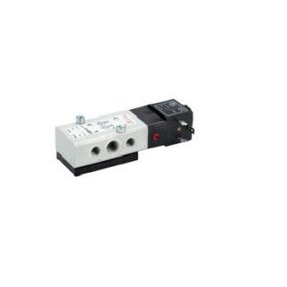 Valvola a levetta Norgren, G 1/4, G 1/8, azionamento Solenoide/Molla