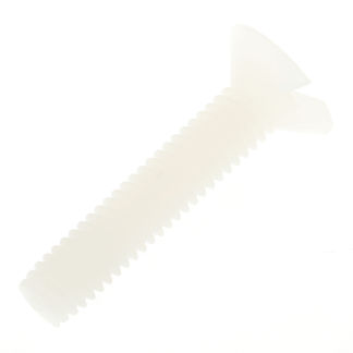 Vite metrica a testa Svasata RS PRO M4, in Nylon, 20.0mm