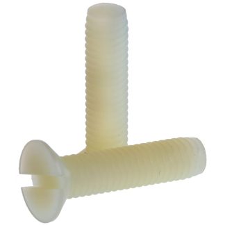 Vite metrica a testa Svasata RS PRO M6, in Nylon, 25.0mm