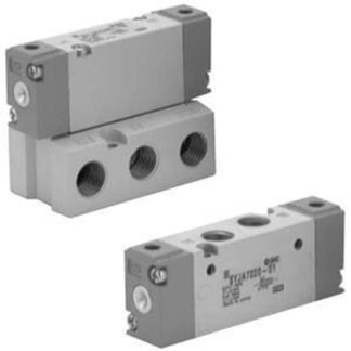 Elettrovalvola a Solenoide SMC, G 1/8, funzione 3