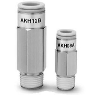 Valvola di ritegno, SMC, serie AKH, ingresso R 1/8 Maschio, -1 → 10bar