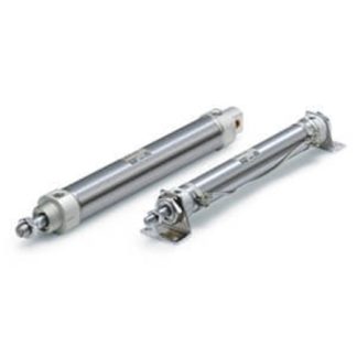 Cilindro pneumatico SMC CDM2, Doppio effetto, foro da 32mm, corsa 75mm