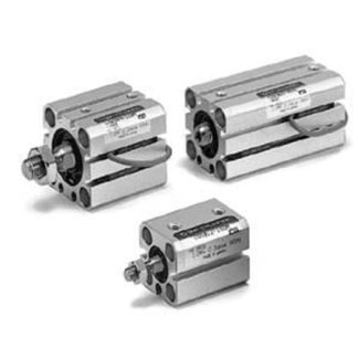 Cilindro pneumatico SMC CQS, Doppio effetto, foro da 16mm, corsa 10mm