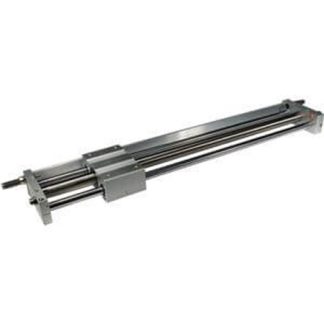 Cilindro pneumatico senza stelo SMC, serie CY1L, Doppio effetto, foro da 15mm, corsa 150mm, 7 bar max 0,104 (@ 50 mm di