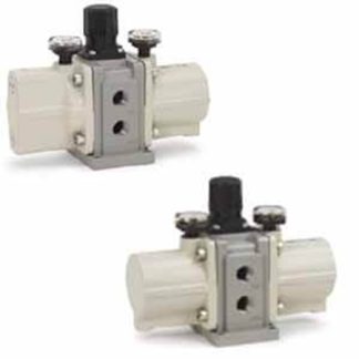 Regolatore/booster pneumatico SMC VBA10A-F02G, attacco G 1/4