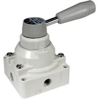 Valvola pneumatica a controllo manuale SMC, 44289, con Maniglia, G 1/4