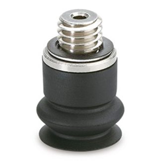 Base sottovuoto SMC ZPT25BN-B5, piastra a Soffietto, Ø 25mm, NBR