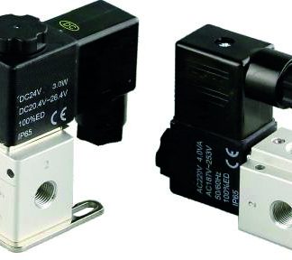 Elettrovalvole per pneumatica RS PRO, G 1/8, funzione 3/2, azionamento Solenoide, 24V cc