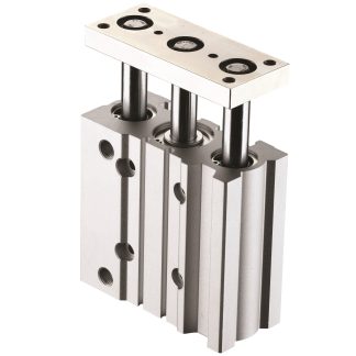 Cilindro guidato RS PRO serie SGM, corsa 25mm, foro da 32mm, Doppio effetto, 10bar max