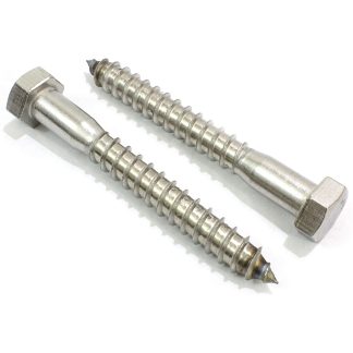 Bullone a testa piana in Acciaio RS PRO, filettatura 3/8poll, lunghezza 6 1/2poll